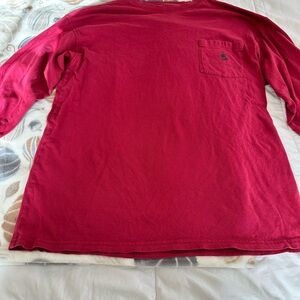 Southern Proper Rich Red Long Sleeve Tee